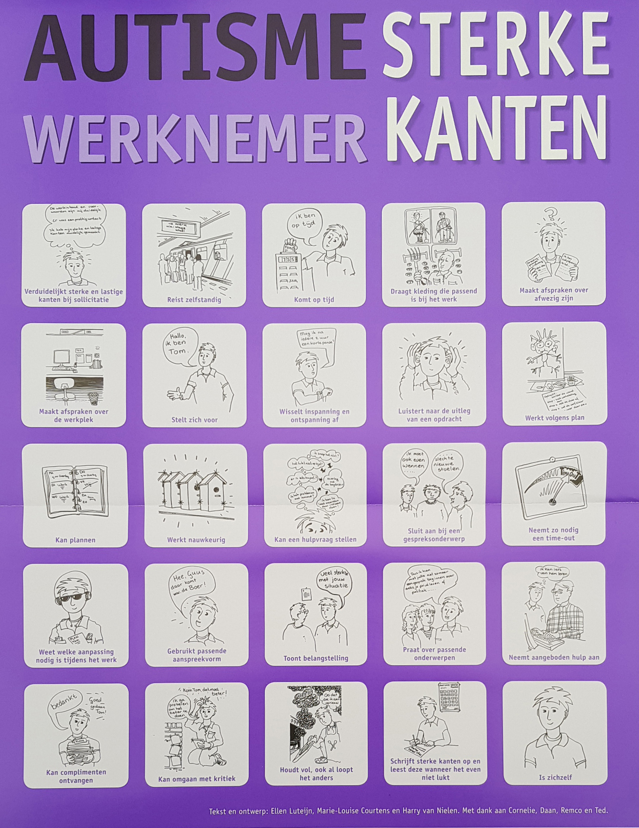 werknemer.jpg Poster Autisme sterke kanten (werknemer) - Afbeelding 1